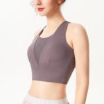 Summer Fitness Mesh Breathable Yoga Sports Running Crop Tops Comfortable Sleeveless Gym Racer Yoga tank Tops for Women
