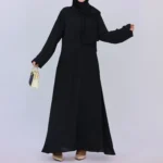 Dubai Arab Turkey Luxury Muslim Dress Luxurious Les Robe Musulmane Femmes De Luxe Custom Black Women Abaya Caftan